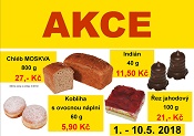 AKCE I. dekáda 05/2018